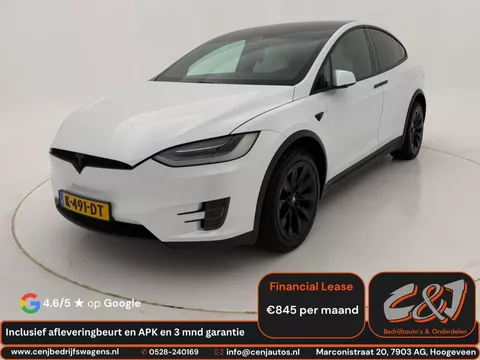 Tesla Model X Long Range Raven l Dual Motor l AWD l 100KWh l MARGE l LEASE mogelijk