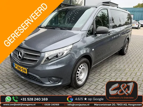 Mercedes-Benz Vito 116 CDI Extra Lang DC Comfort export/schade l airco l cruise l camera l LMV l stoelverw. l MARGE