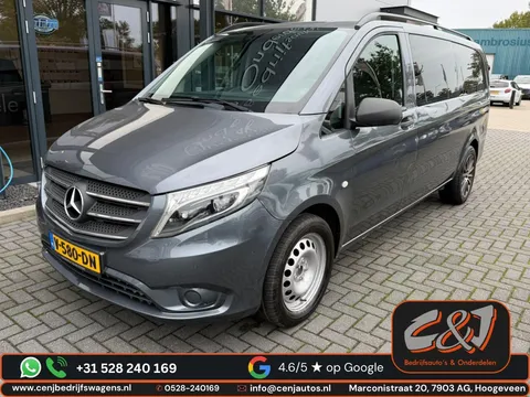 Mercedes-Benz Vito 116 CDI Extra Lang DC Comfort export/schade l airco l cruise l camera l LMV l stoelverw. l MARGE